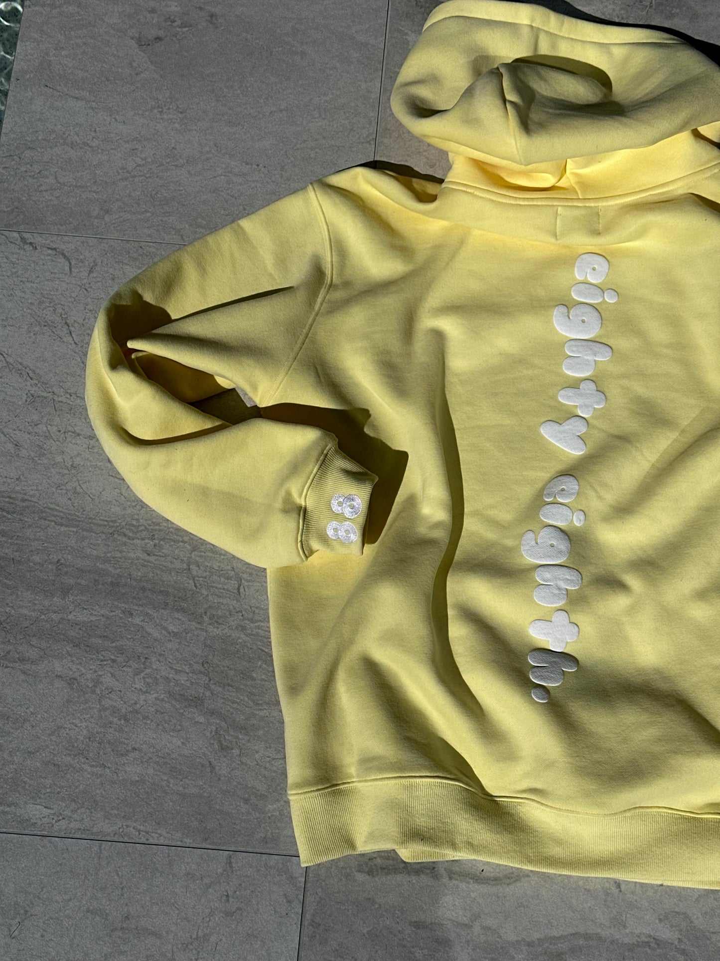 Pastel Yellow hoodie