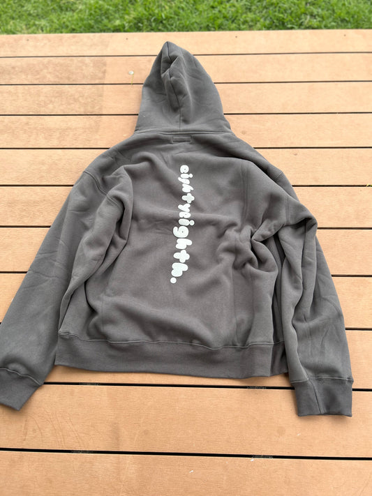 'DOUBLE GREY' Oversized Hood