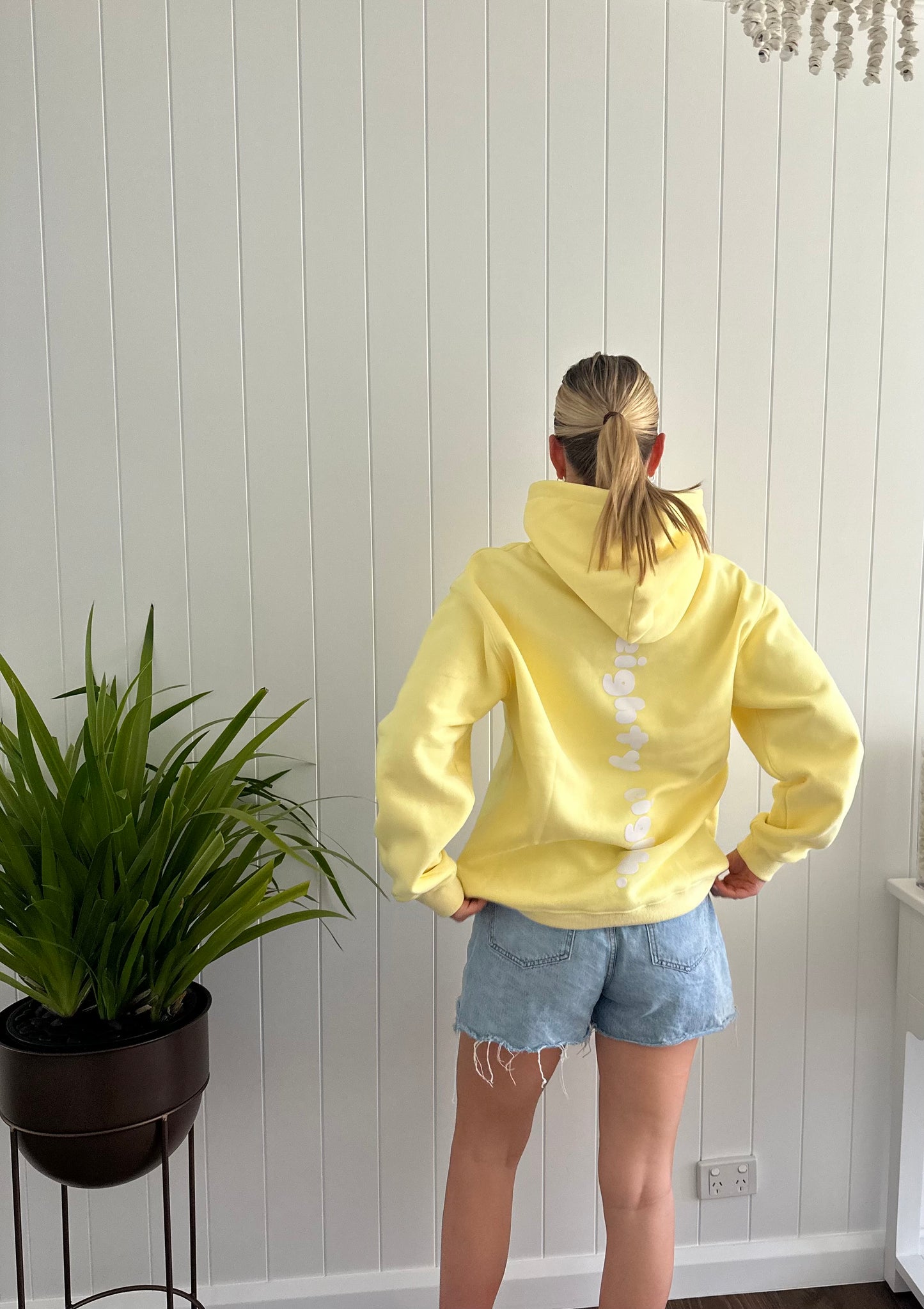 Pastel Yellow hoodie